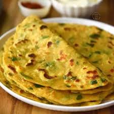 Anda Aloo Cheese Paratha
