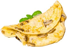 Cheese Mushroom Omelete