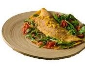 Cafe Hot Shot Stuffed Chicken Omelete